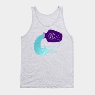 Aquarius (Royal Purple) Tank Top